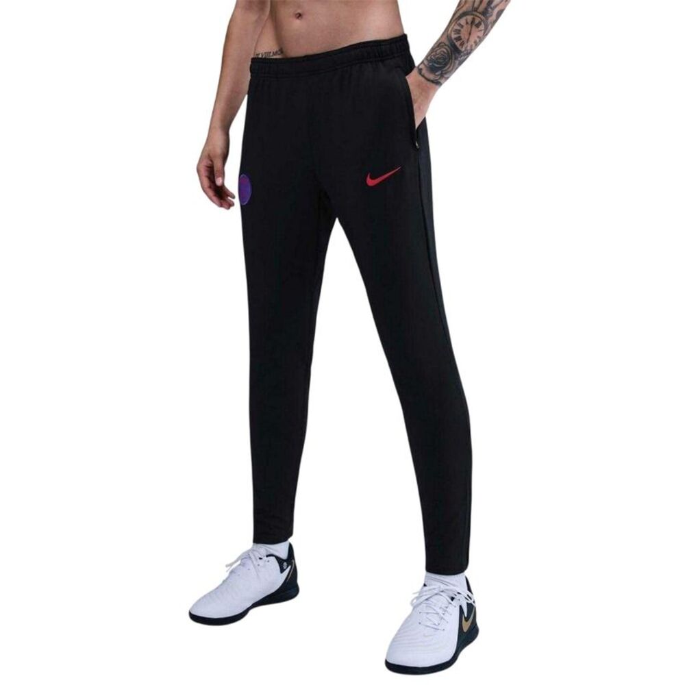 Nike Womens/Ladies Strike Paris Saint Germain FC Tracksuit Bottoms / Black/Blue